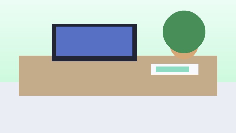 Freelancer workspace with project notes