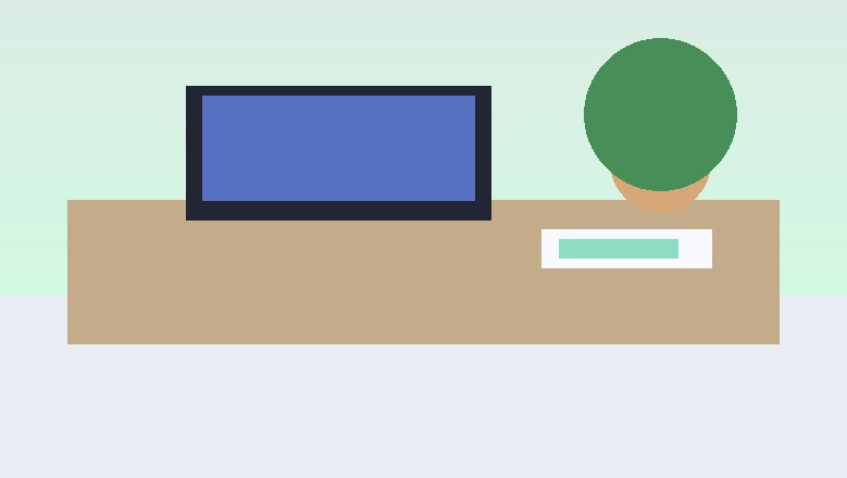 Freelancer workspace with project notes